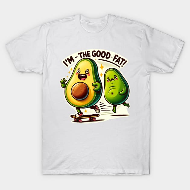 Avocado Duo - The Good Fat T-Shirt by Unlogico